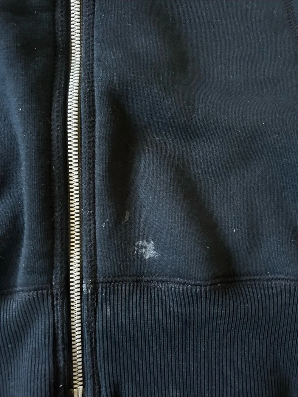 Jordan Black Zip-Up Hoodie with 23 Chest Graphic